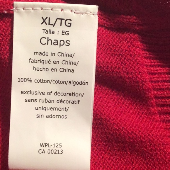 CHAPS sweater - Picture 9 of 12